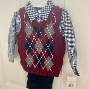 24month 3 piece baby boy outfit